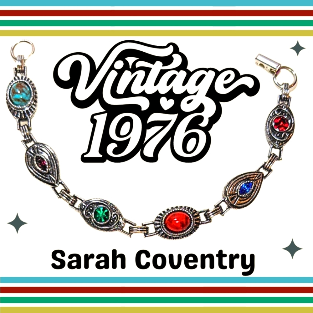 1976 Sarah Coventry “Fascination” Bracelet